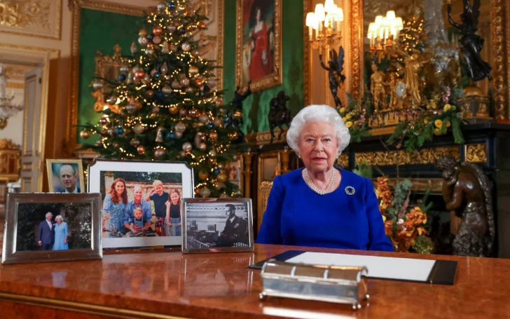 Meghan Markle and Prince Harry Left Out of Queen Elizabeth's Christmas Speech Photos