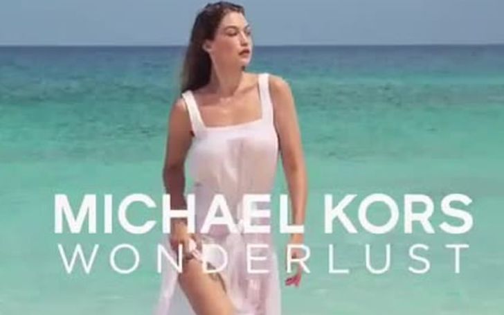 The New Face Of Wonderlust Perfume Gigi Hadid Looks Like A Mermaid On Land