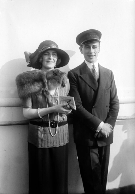 Lord Mountbatten and his wife.