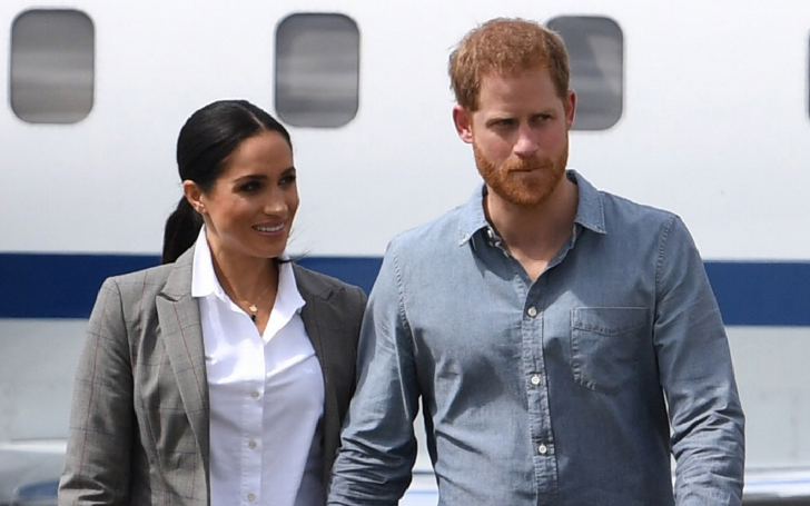 Meghan Markle and Prince Harry Were Seen Arriving in Rome for Misha Nonoo's Wedding