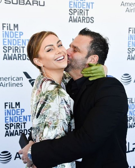  Lala Kent and Randall Emmett attend the 2019 Film Independent Spirit Awards on February 23, 2019, in Santa Monica, California.