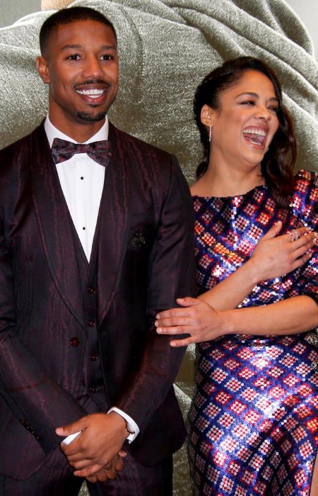 Michael B Jordan And Tessa Thompson Have Cutest Moment And Perfect Chemistry Glamour Fame