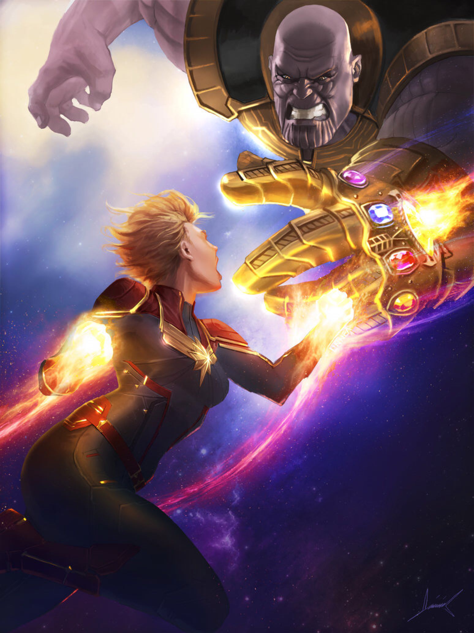 Immortal Thanos seems Undefeatable; Who has Defeated this Titan? List