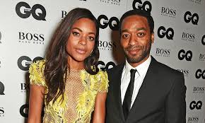Chiwetel Ejiofor with his former girlfriend Naomie Harris.