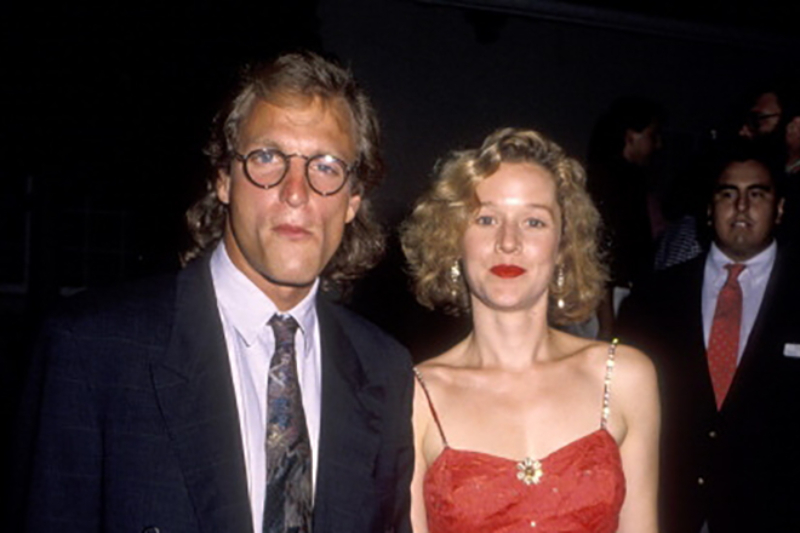 woody harrelson first wife nancy simon