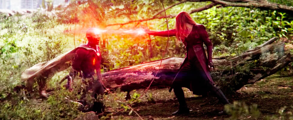 vision infinity war avengers wanda thanos stone destroys scarlet witch vs taking mind fight holding kill try comes studios disney