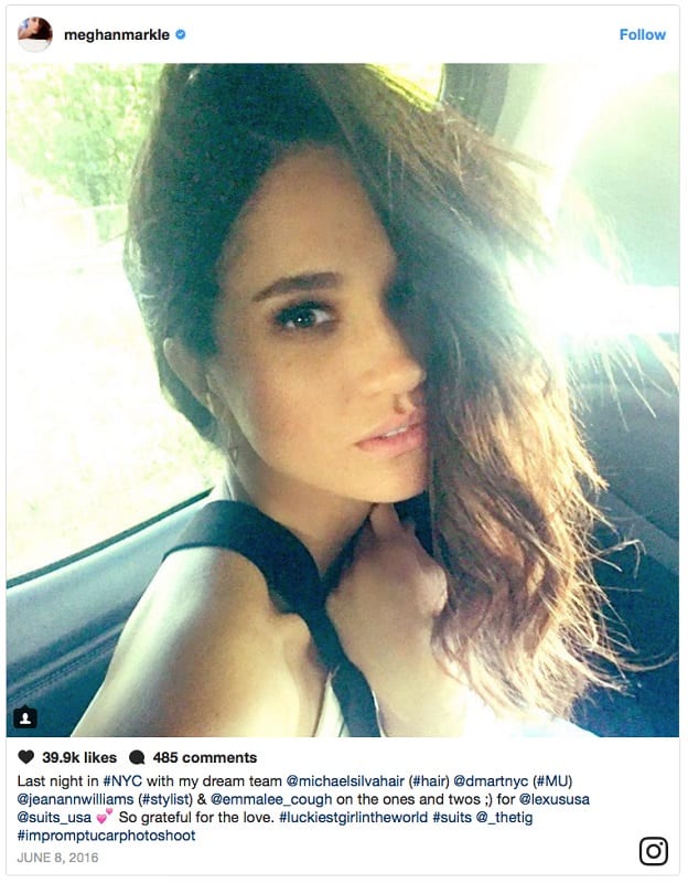 Meghan Markle Instagram Meghan Markle S Deleted Instagram Reveals Details About Meghan