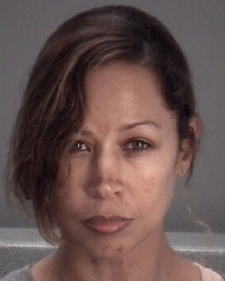 Stacey's headshot in a booking photo by the Pasco Sheriff's Office.