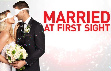 Married at First Sight promotional poster.