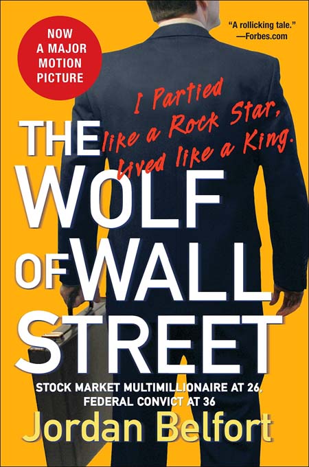 Wolf of Wall Street book cover.