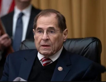 Jerrold Nadler during a congressman meeting.