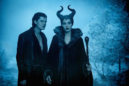 Sam Riley is Maleficent with Angeline Jolie.