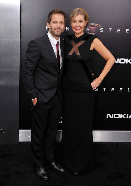 Director Zack Snyder (L) and Deborah Snyder attend the "Man Of Steel" world premiere at Alice Tully Hall at Lincoln Center on June 10, 2013 in New York City.