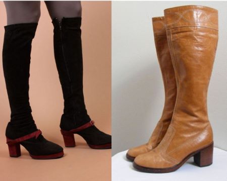 Knee-high boots are all time stylish boots.