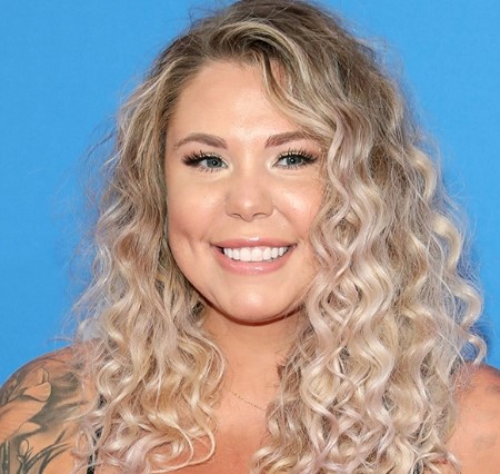 Kailyn on her platinum blonde hair color.