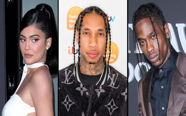 After "Split" With Travis Scott, Kylie Jenner Was Seen Outside of Ex Tyga's Recording Studio