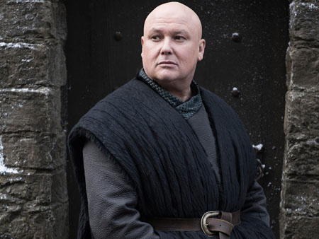 Conleth Hill was not going to take the blame for the coffee cup debacle.