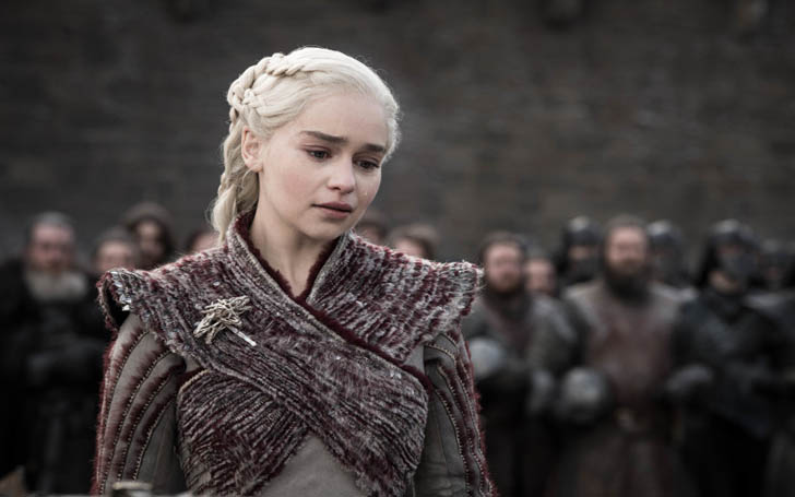 Game of Thrones Emilia Clarke Poses Topless in Sexy Shoot 