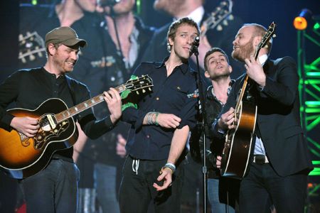 Coldplay cancel the launch of their tour of new album.