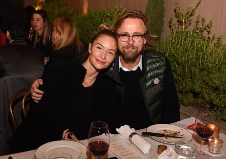 Kristin Ronning and ex-husband director Joachim Ronning attend the Delete Blood Cancer DKMS Dinner at Terrine on November 12, 2015 in Los Angeles.