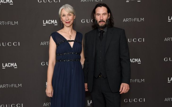 Keanu Reeves Makes Red Carpet Debut with Artist Girlfriend Alexandra Grant