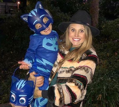 Ashley with her son, Brooks.