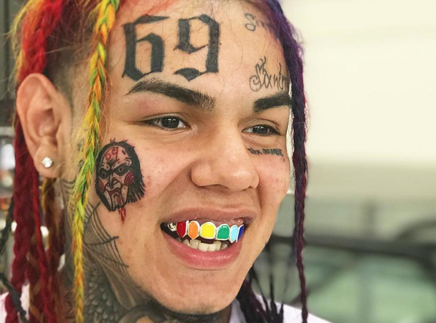 6ix9ine Tattoos The Complete Explanation Of Every Tattoo On His Body Glamour Fame 7518