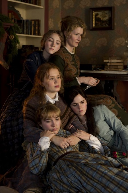 As mentioned above, the four sister cast actors with Meryl Streep as Aunt March.