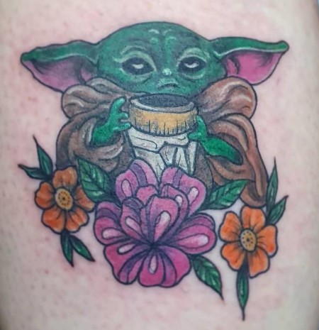 Baby Yoda's Tattoo - Top 10 Cute Baby Yoda Tattoos ...