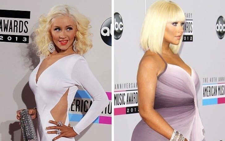 Christina Aguilera Burlesque Weight Loss Story The Singer Dramatically Lost 50 Pounds In 2013 Which Stirred Controversy Glamour Fame