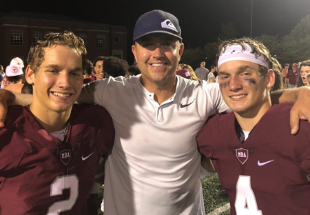 Tye and Jake Herbstreit are the twin sons of Kirk Herbstreit and wife Alison Butler.