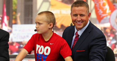 Kirk Herbstreit and wife Alison Butler are proud parents of their four boys.