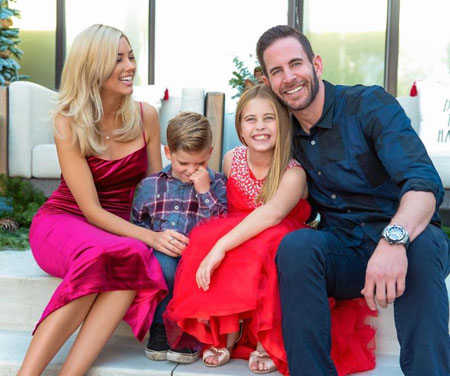 Tarek El Moussa and Heather Rae Young were together during the Christmas time with Tarek's kids.