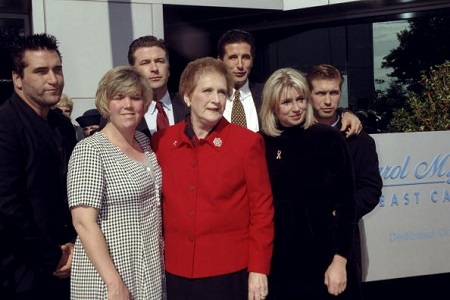 Mother Carol with all her children, the Baldwin Siblings.