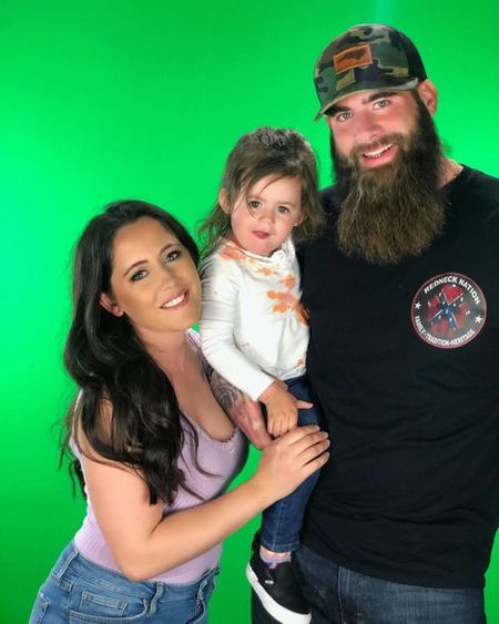 A family portrait of Teen Mom 2 former star Jenelle Eason.