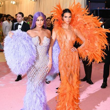Kylie Jenner and Kendall Jenner at the 2019 Met Gala.