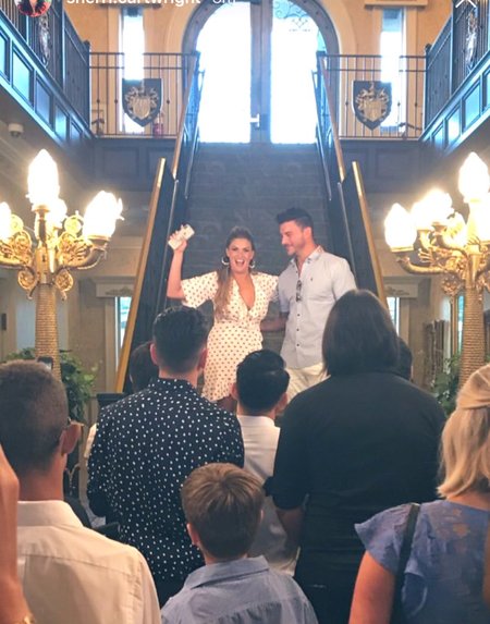 Jax Taylor and Brittany Cartwright's wedding