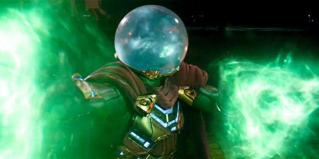 Mysterio uses his power.