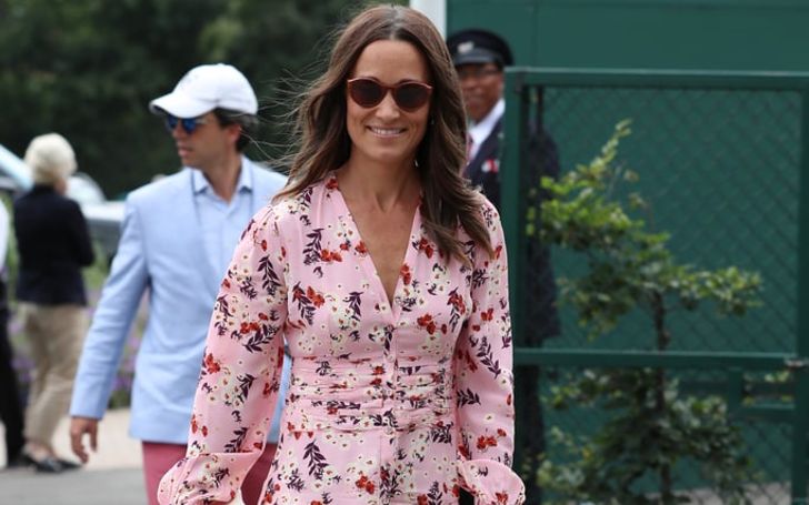 Florals For Summer? Pippa Middleton Dazzles With Gardenesque Prints In Her Gorgeous Wimbledon Outfit!
