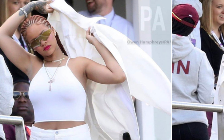 Rihanna Made A Surprise Appearance In The North-East Of England To Cheer On The West Indies At The Cricket World Cup