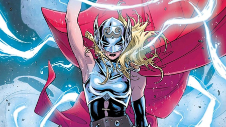 Jane Foster as Thor.
