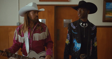 Billy Ray Cyrus and Lil Nas X in "Old Town Road"