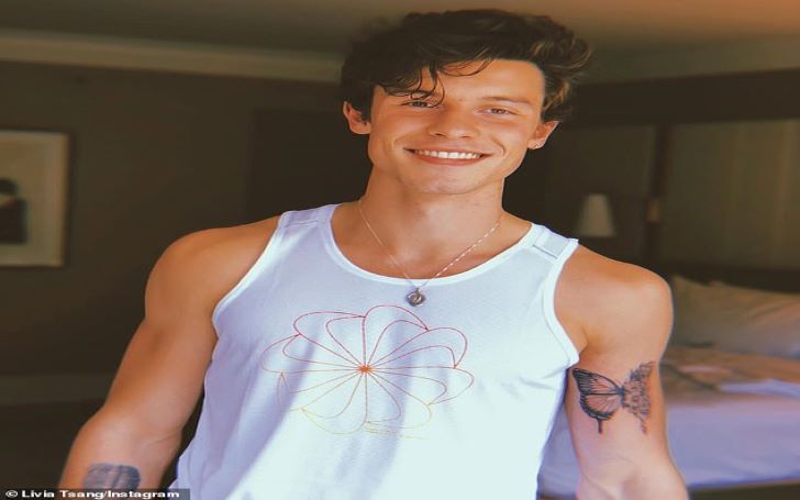 Shawn Mendes Permanently Inks Butterfly Tattoo On His Left Arm ...