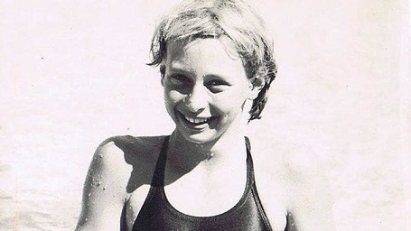 Johanna Griggs at Harbord Public School carnival in 1986