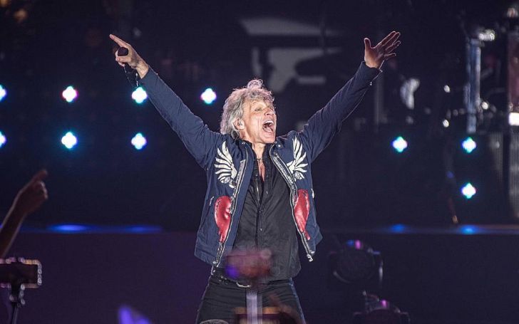 World-Renowned Rock Band Bon Jovi Performed In Front Of Some 50,000 People In Tel Aviv