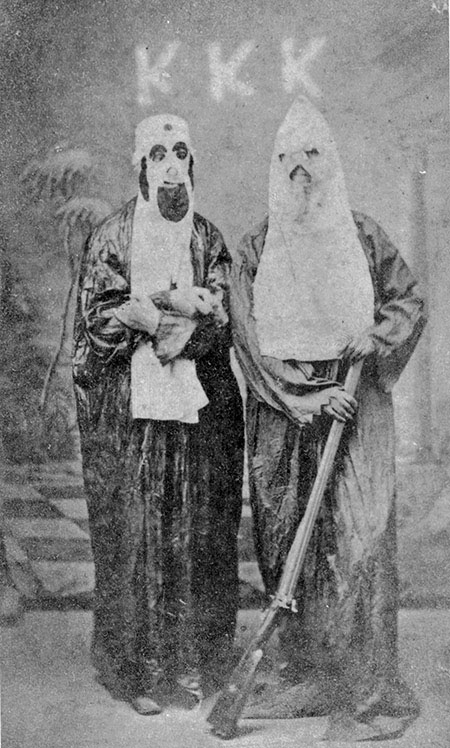 Klan members in 1870.