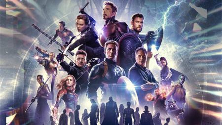 The poster for Avengers: Endgame.