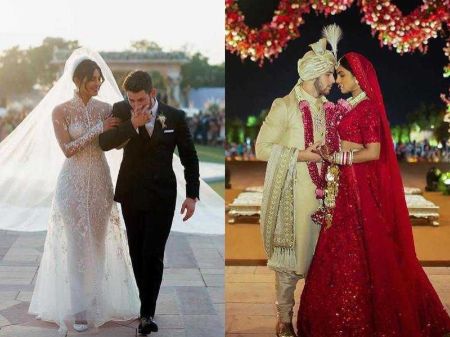 Here are the first pictures from the wedding of Priyanka Chopra and Nick Jonas 