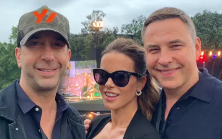 David Schwimmer, Kate Beckinsale And David Walliams Watched Stevie Wonder Together