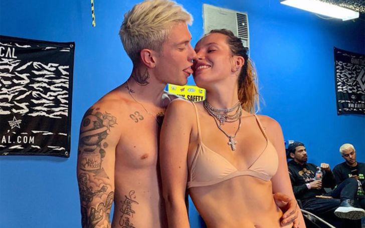 Bella Thorne and Boyfriend Benjamin Mascolo Debuts Matching Necklaces